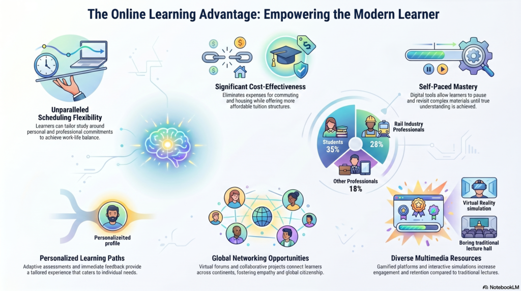 advantages of online learning