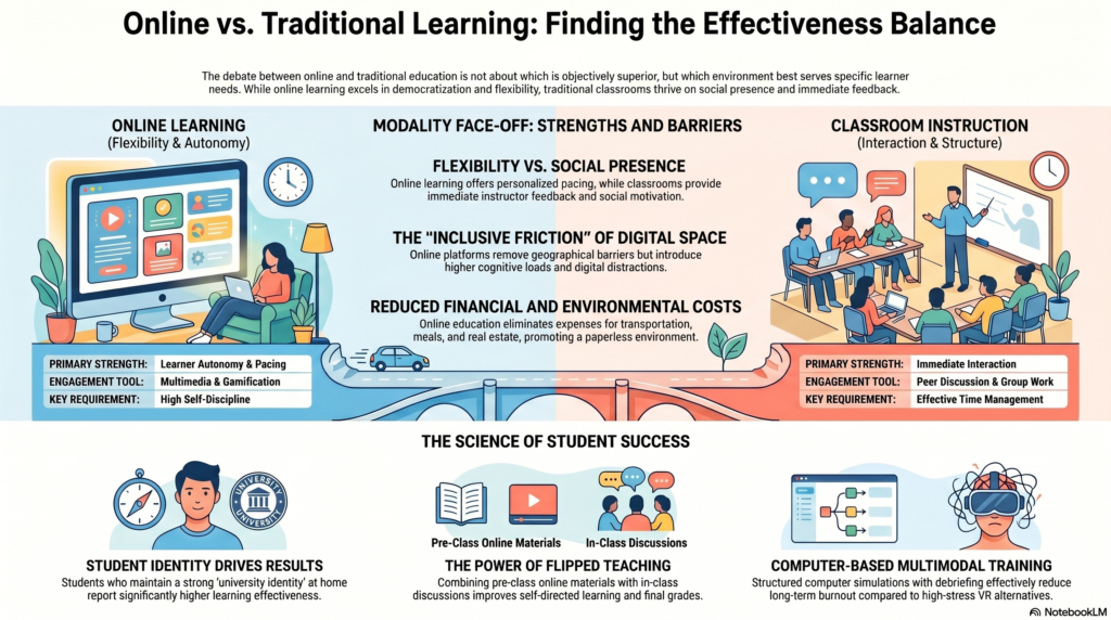 effectiveness of online learning