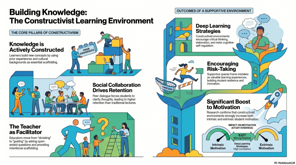 building knowledge constructivism in learning
