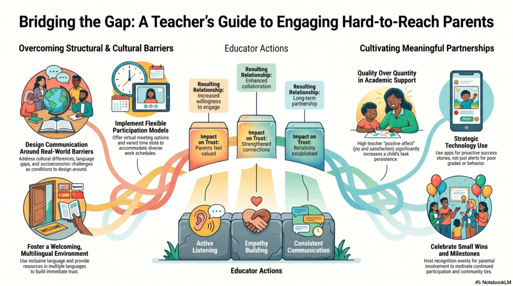 teachers working with parents