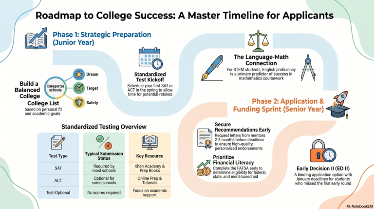 Timeline of the College Application Process: What to Expect