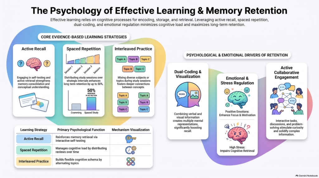 psychology of effective learning strategies